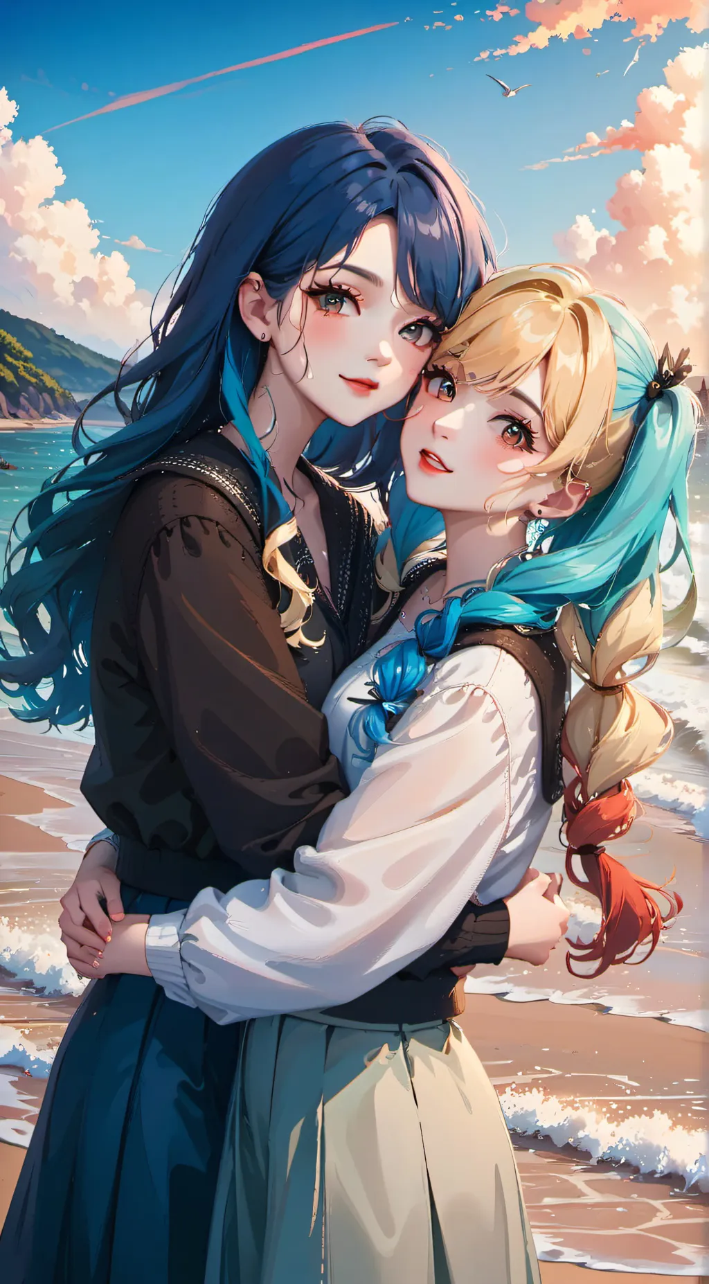 ai character: Niki and Torrey background