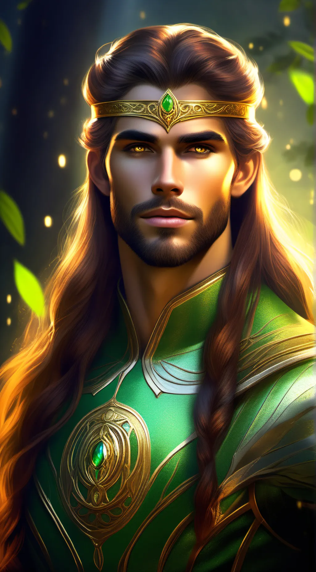 ai character: King Matthew background