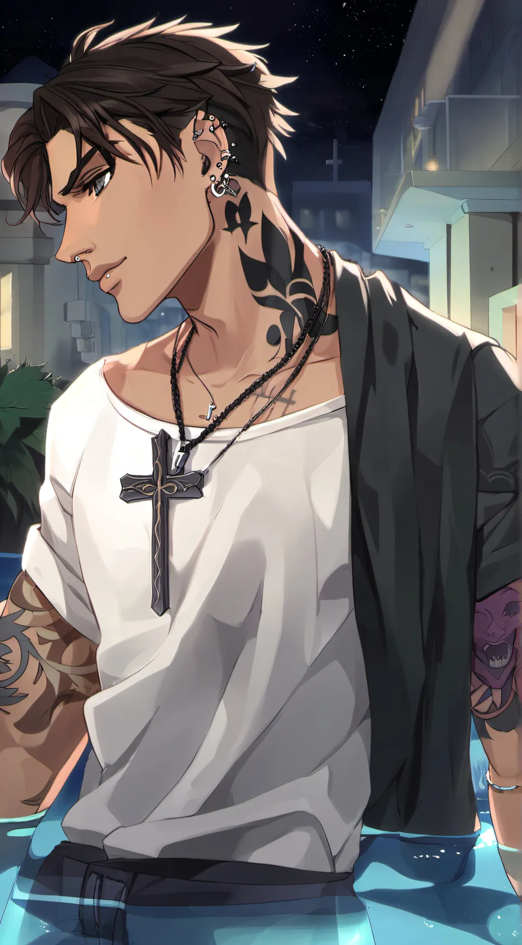 ai character: Bennett background