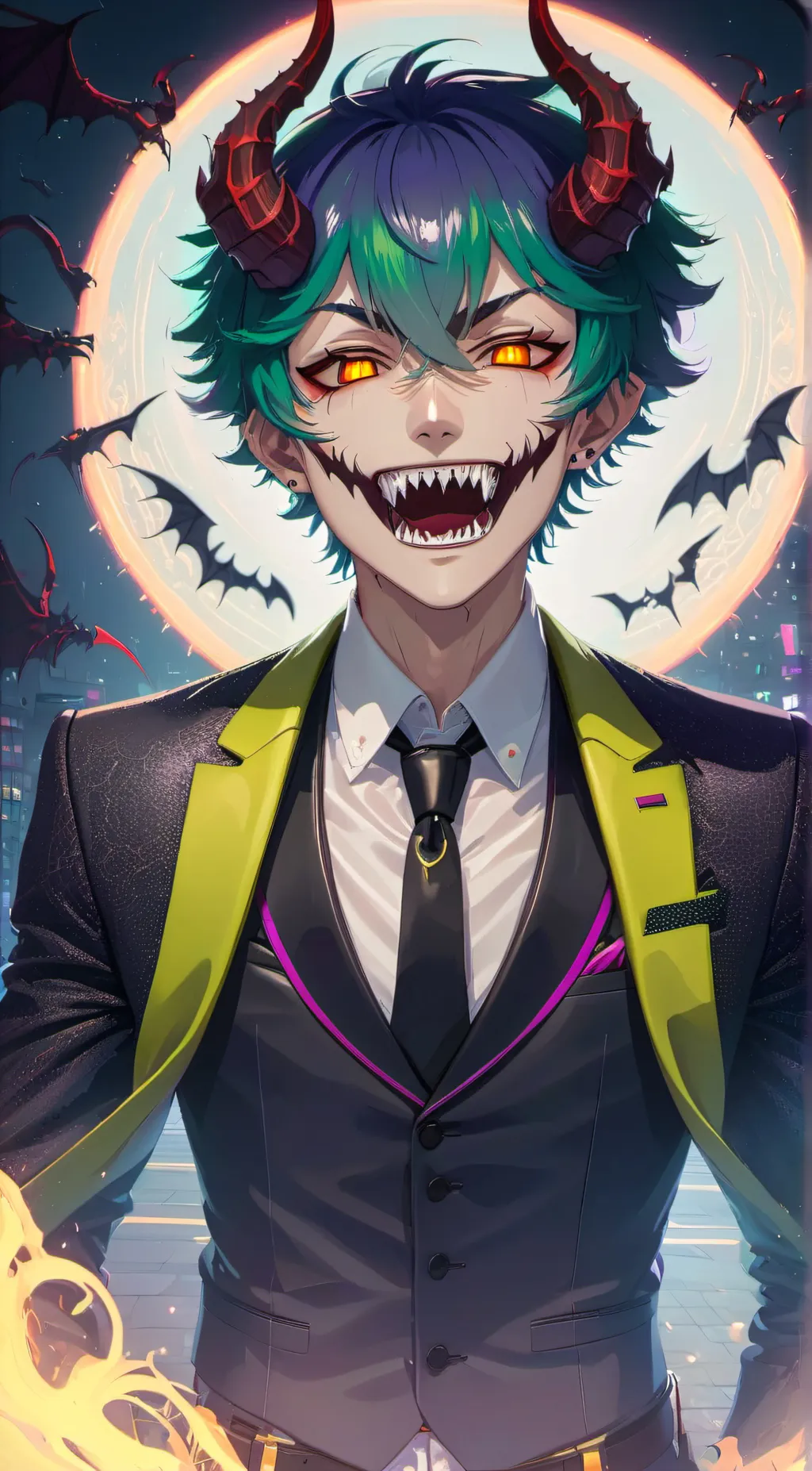 ai character: Joker background