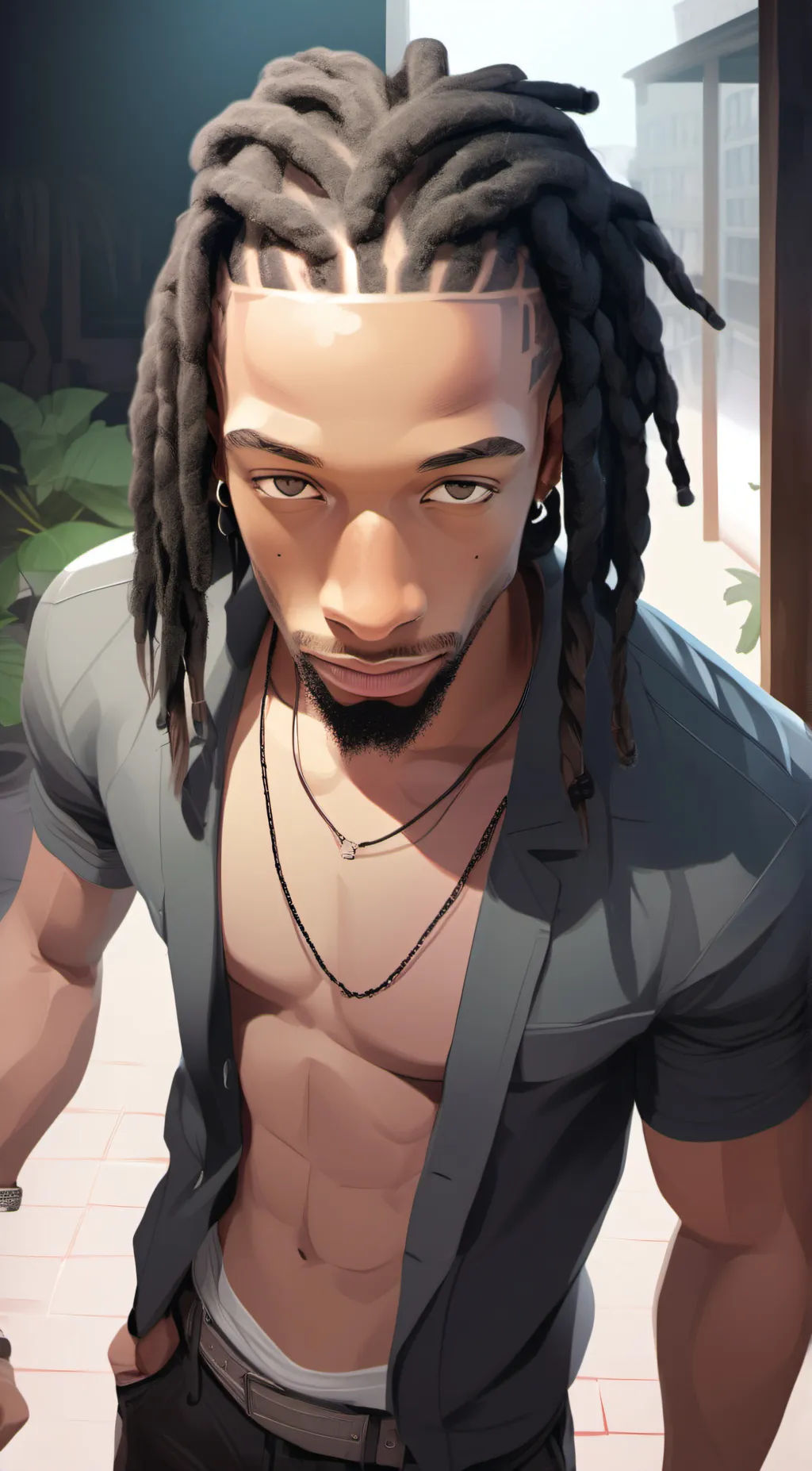 ai character: Ronnie background