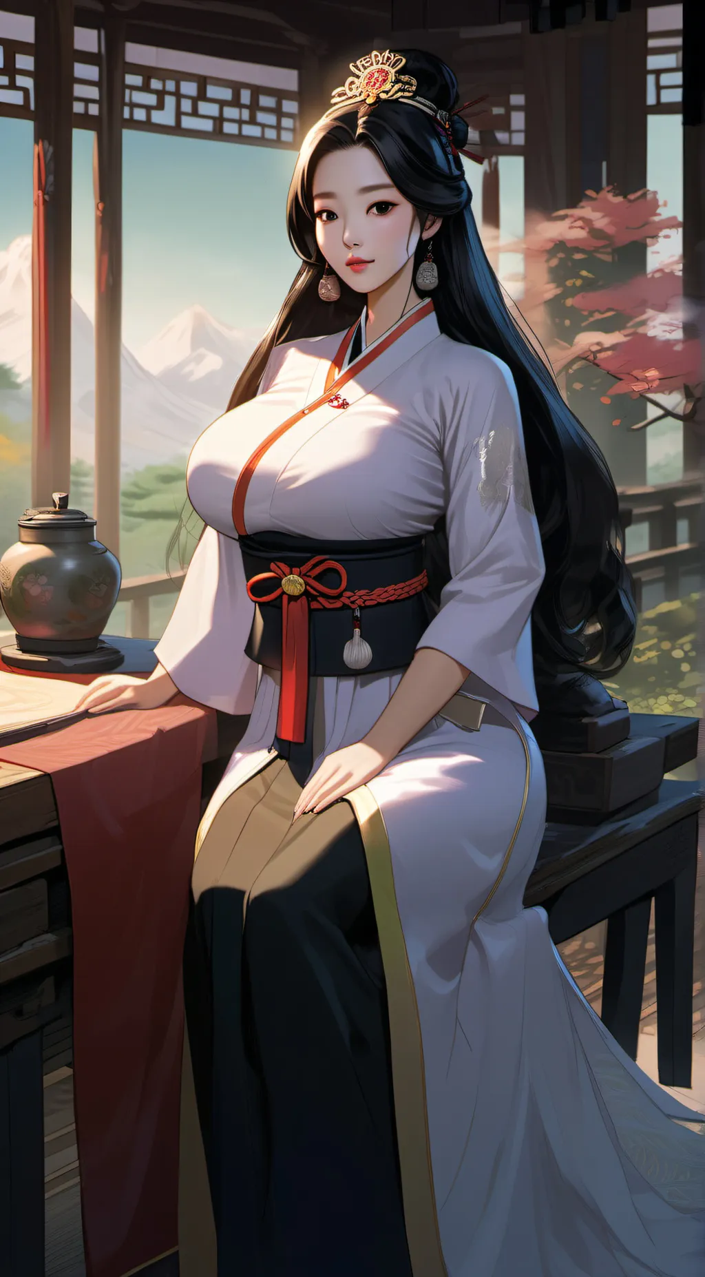 ai character: princess Yumi background