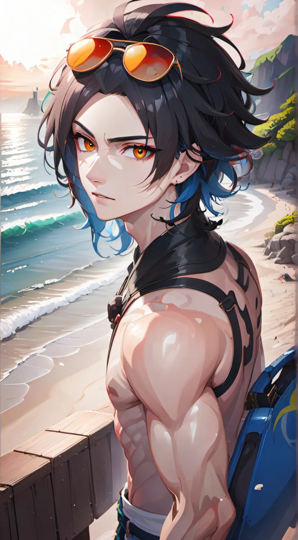 ai character: ~\Noah Wilson/~ background