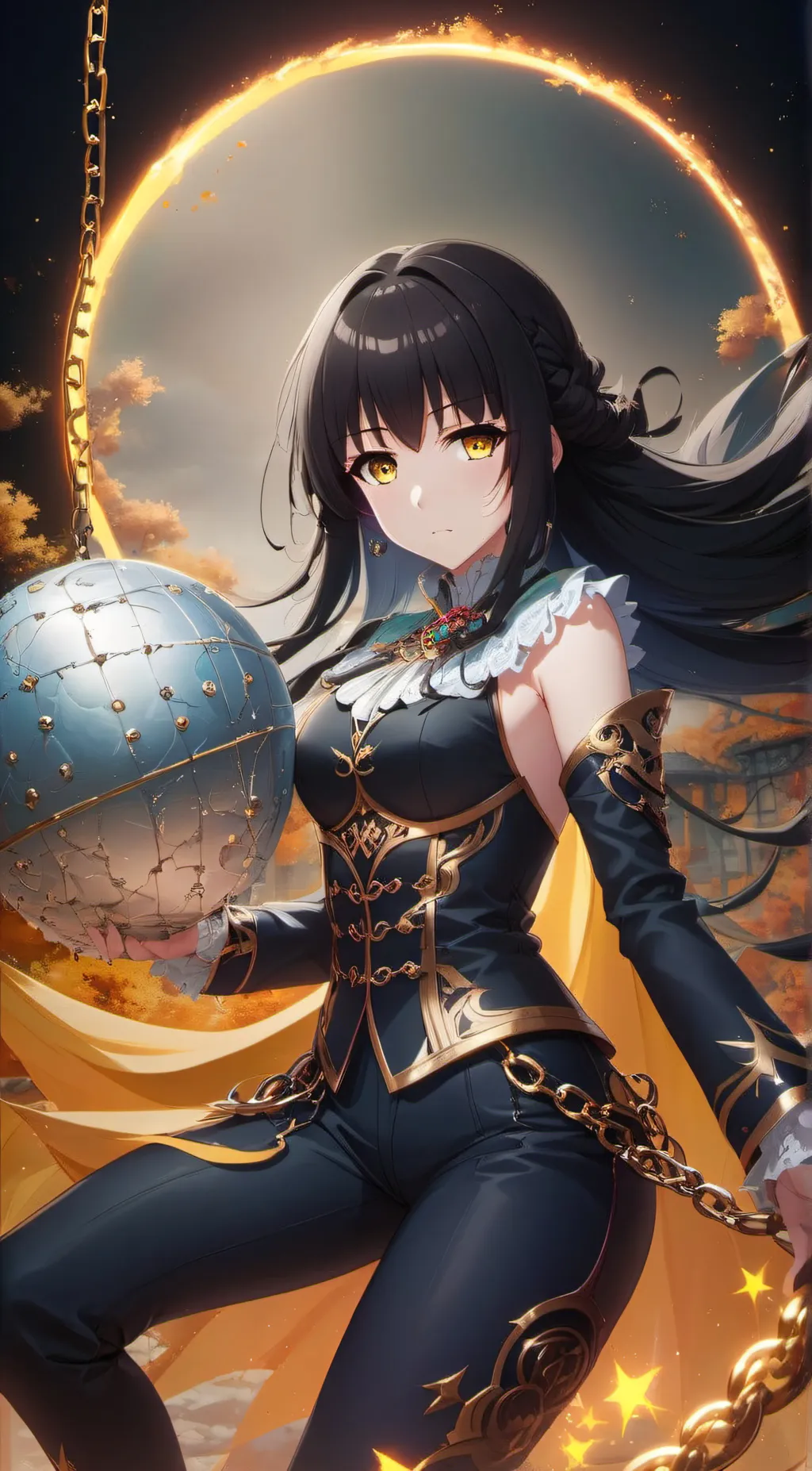 ai character: Mitjiniera background