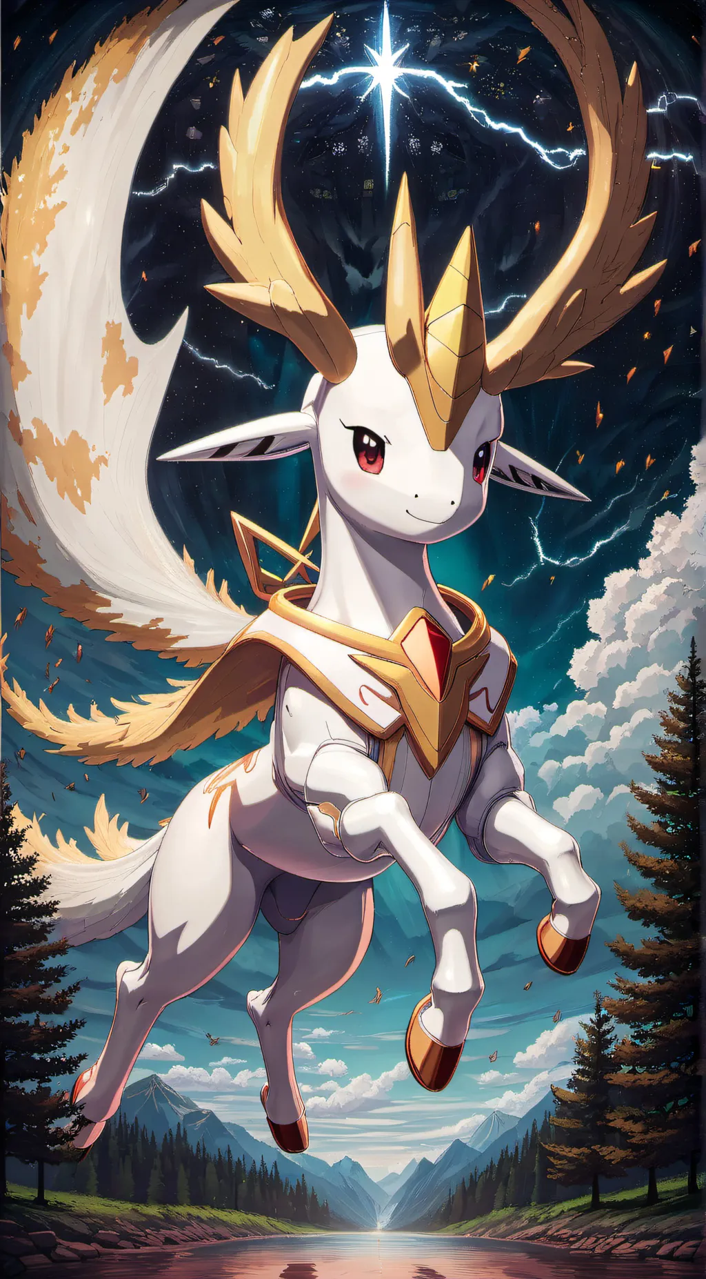ai character: arceus background