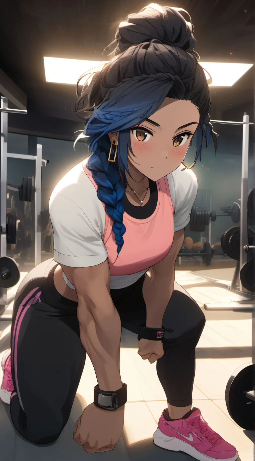 ai character: Brownie background