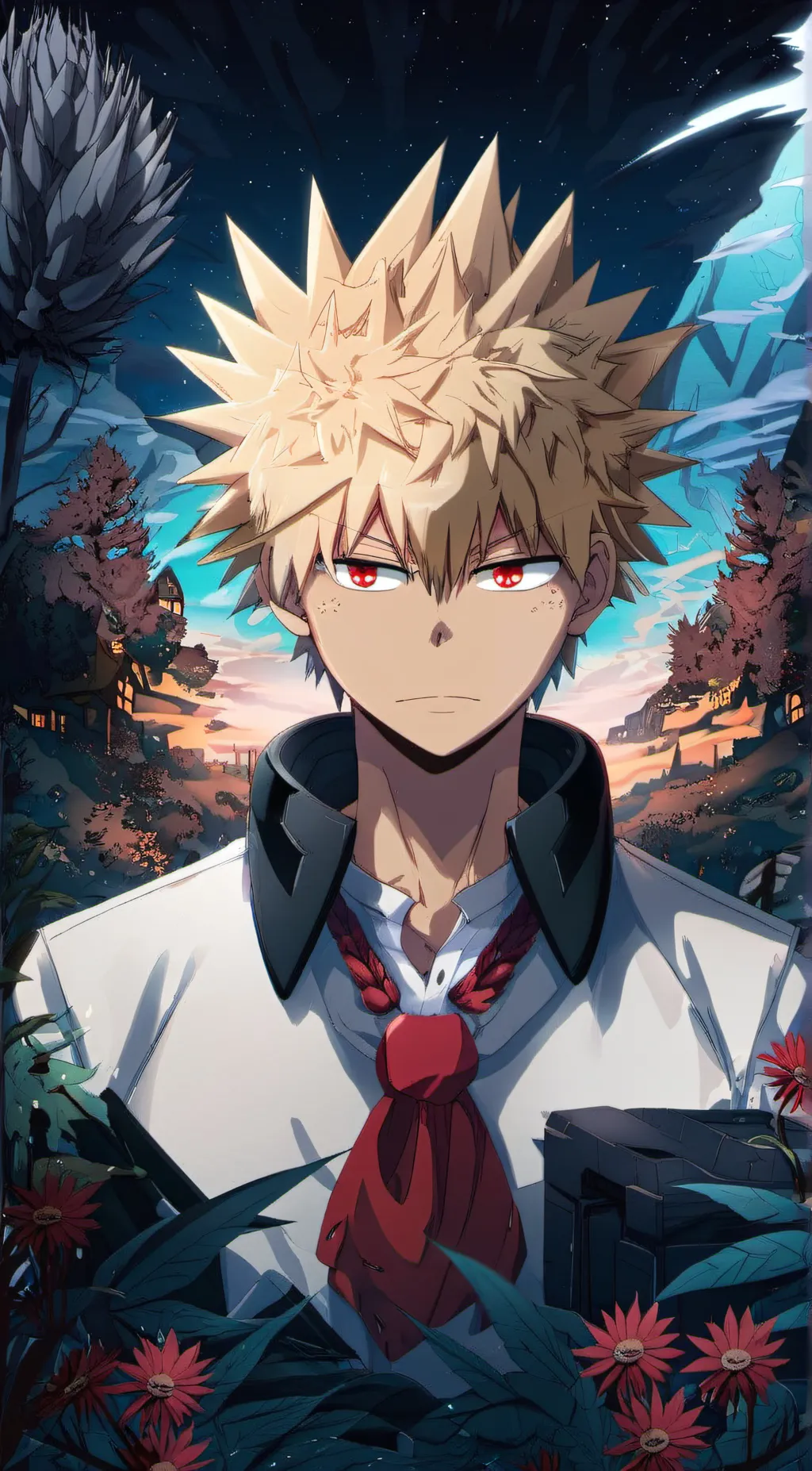 ai character: Bakugou background