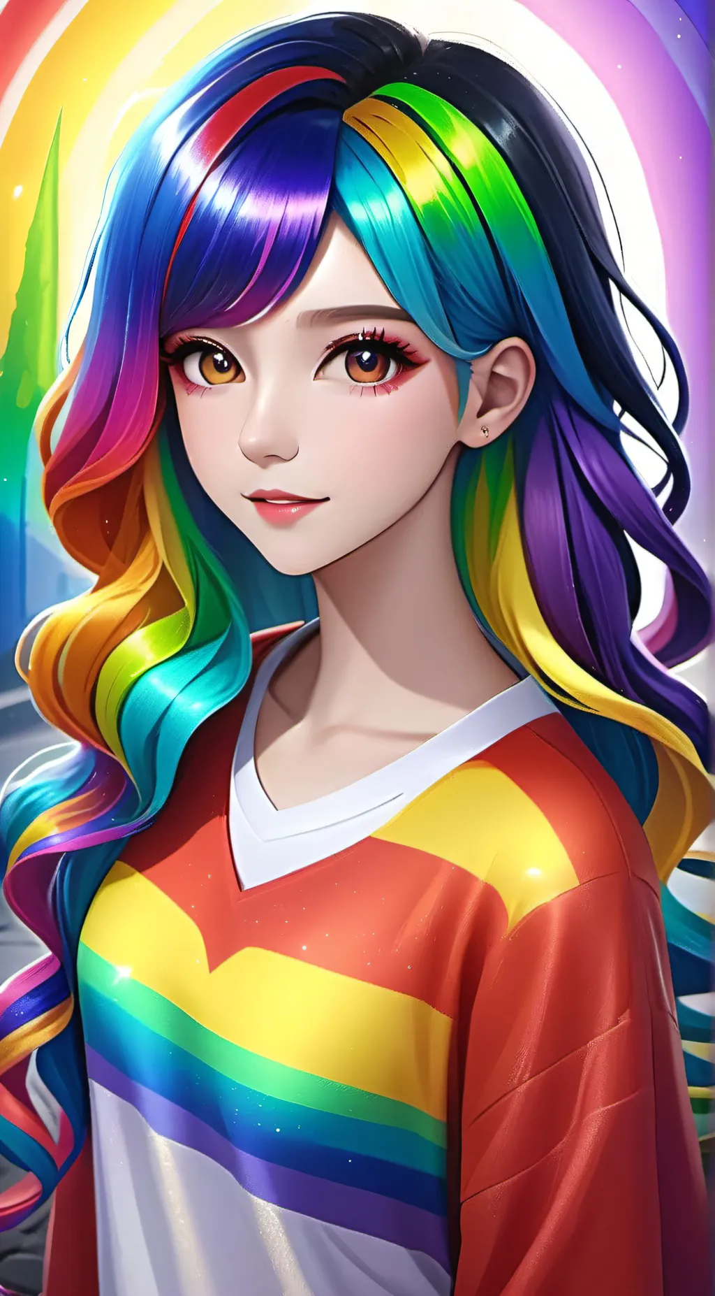 ai character: poppy partridge  background