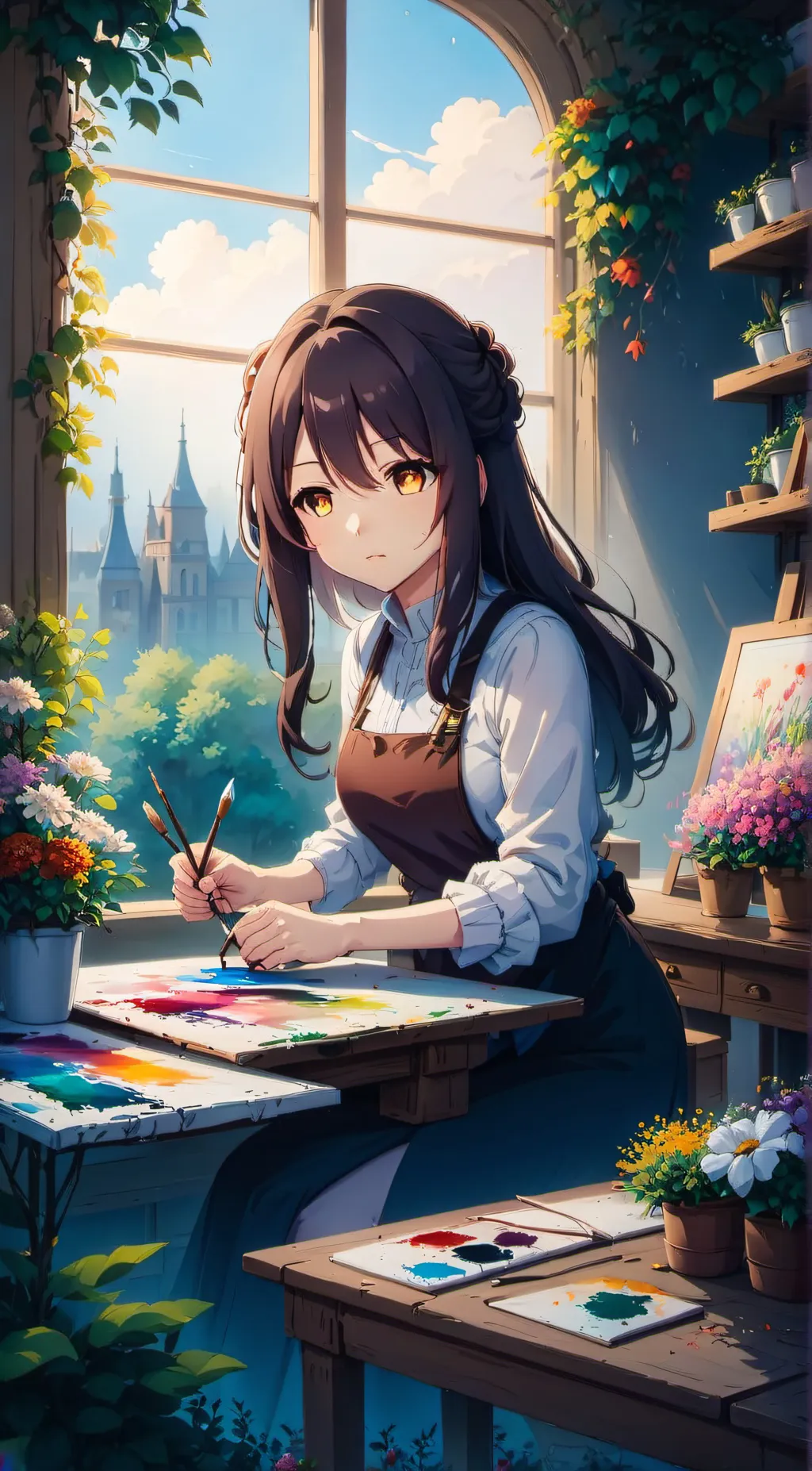 ai character: alex background