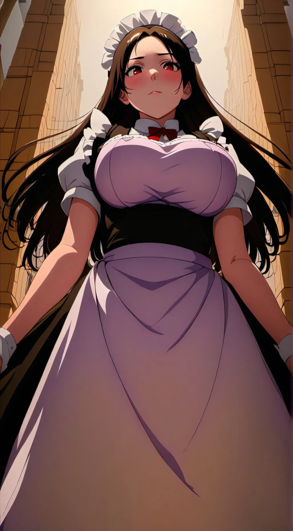 ai character: Rose background