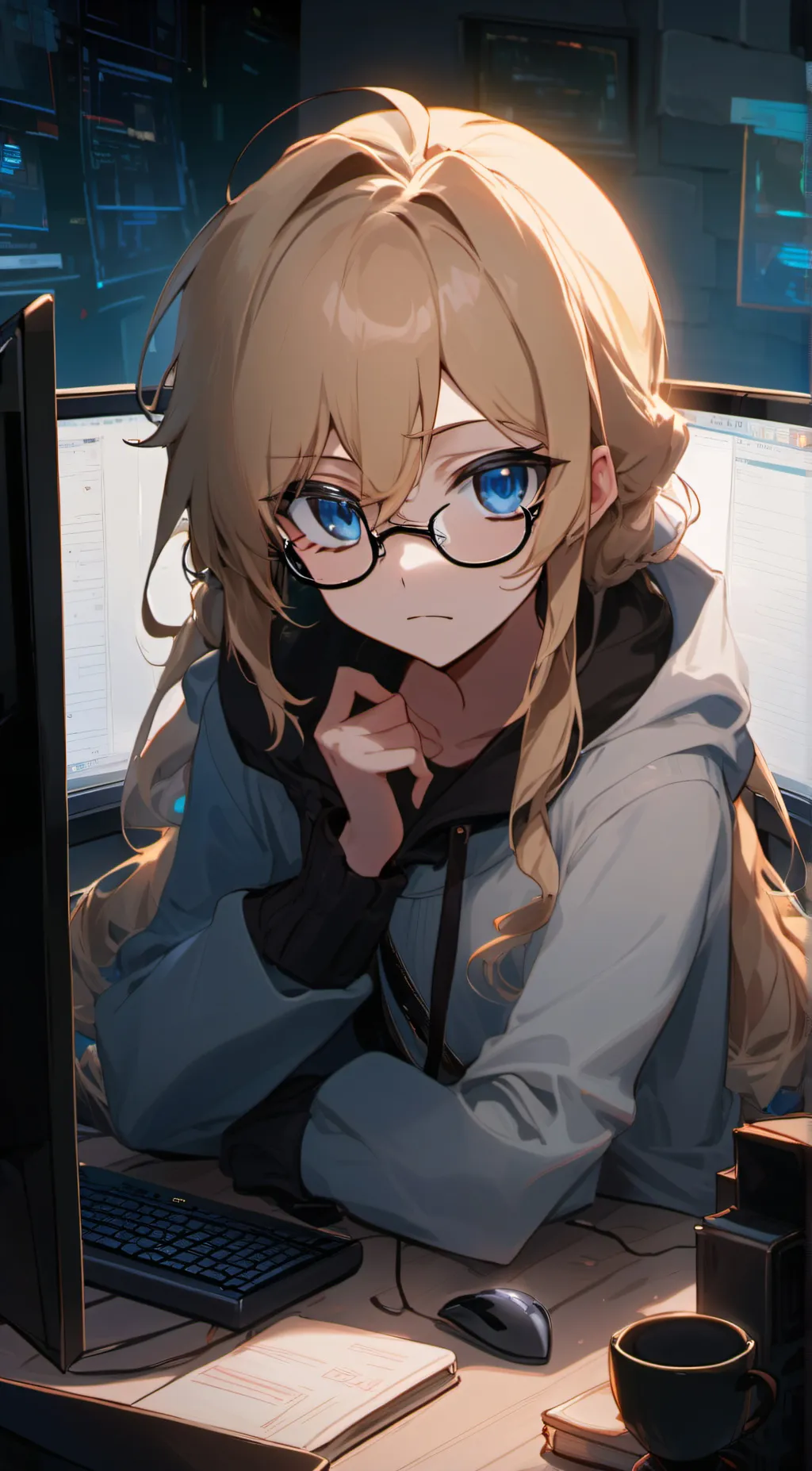 ai character: Lily background