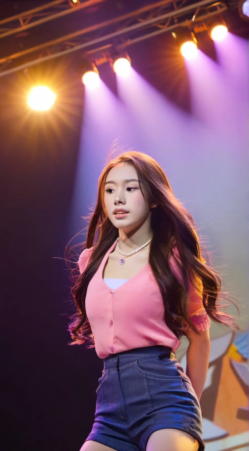 ai character: Aria background