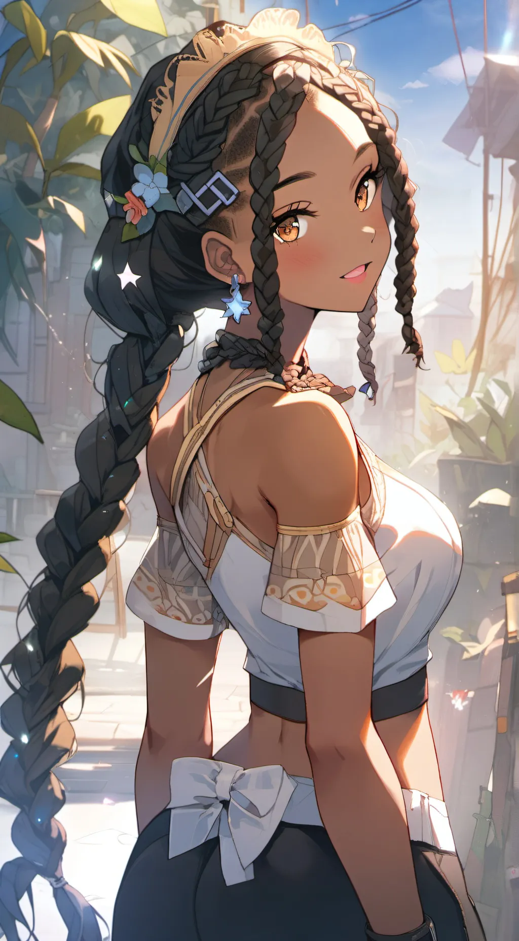 ai character: Saige background