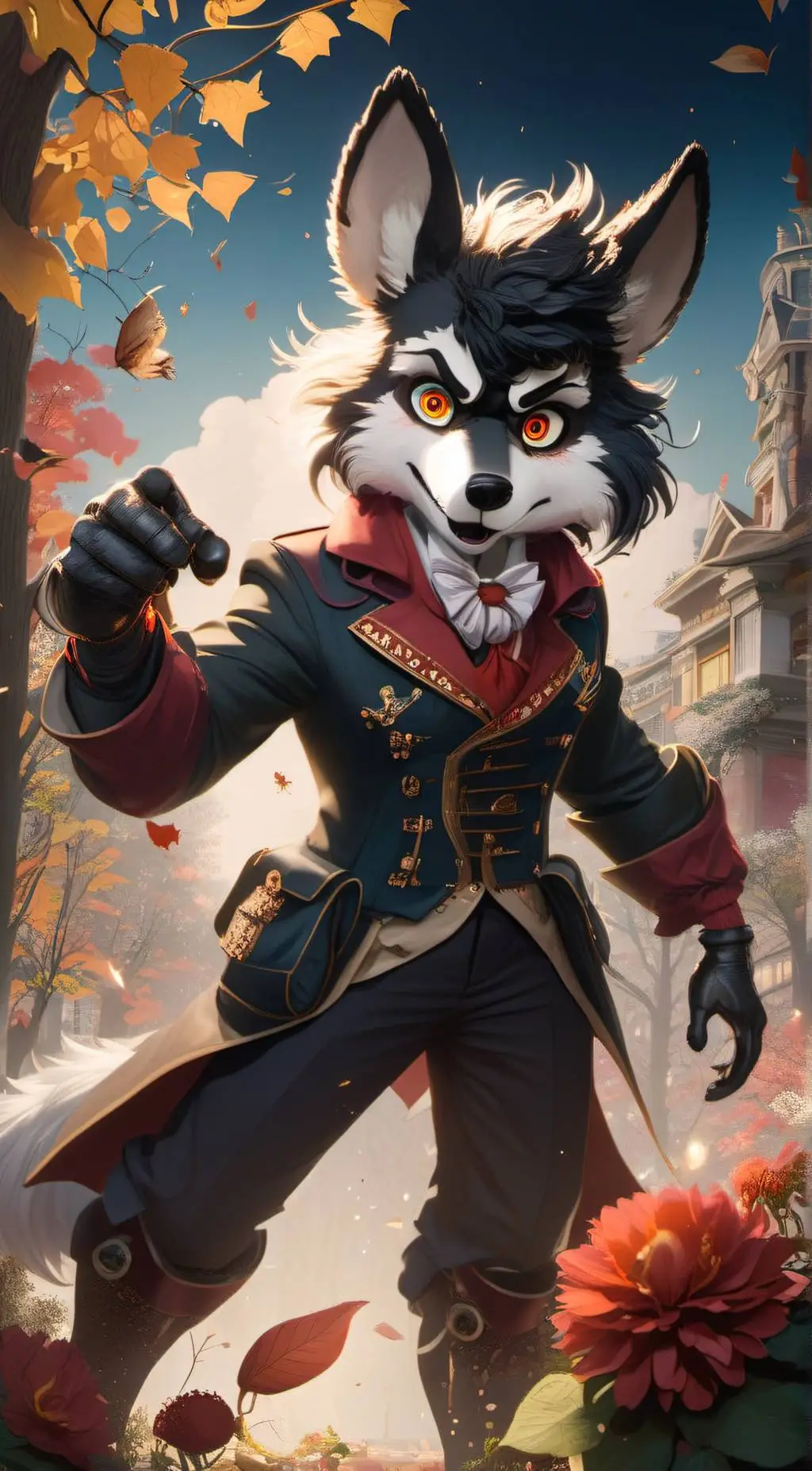 ai character: Leo background