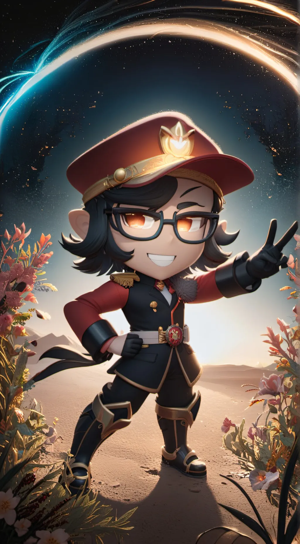 ai character: Mico background