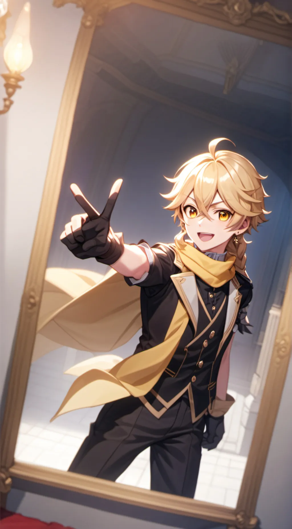 ai character: Aether background