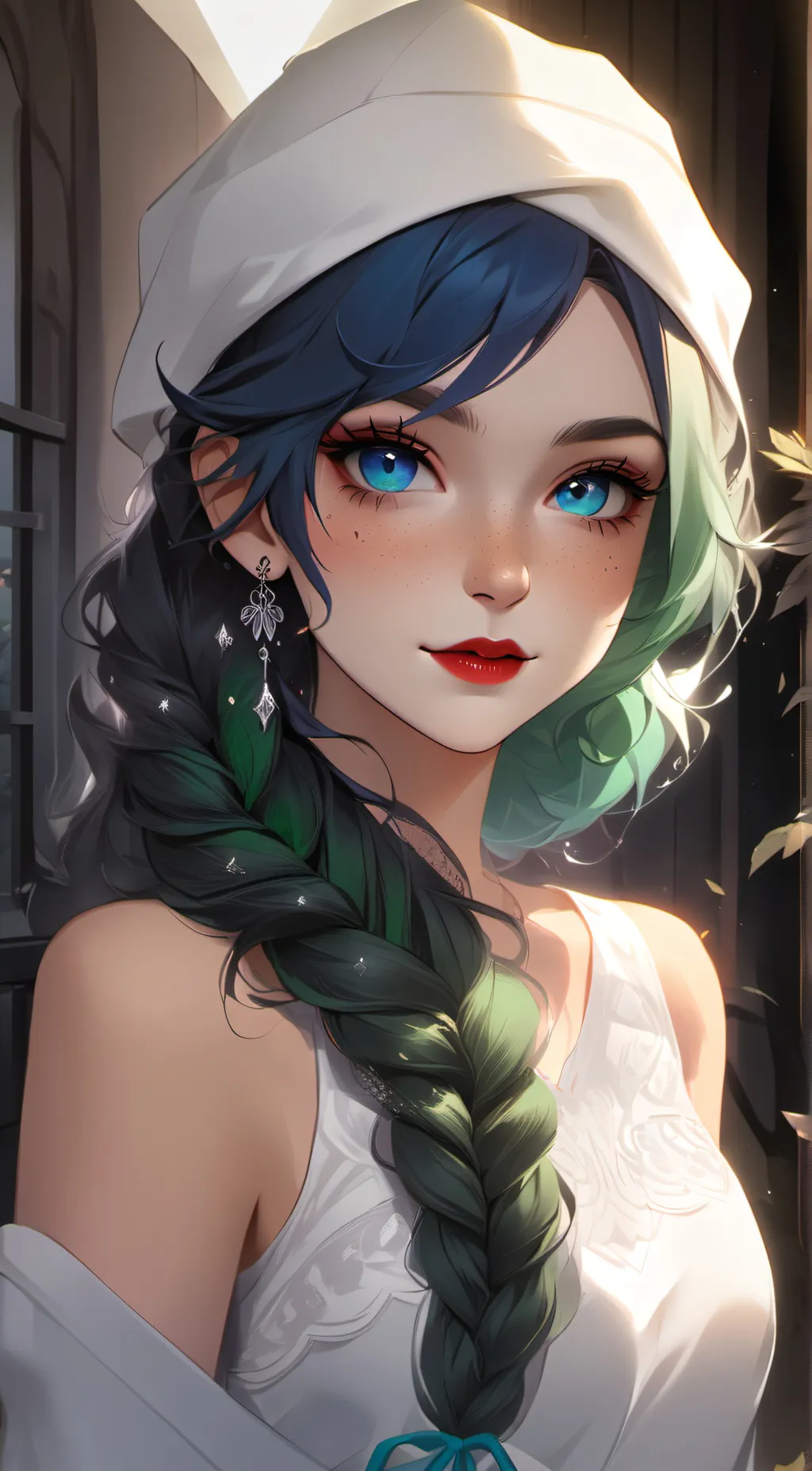 ai character: saya background