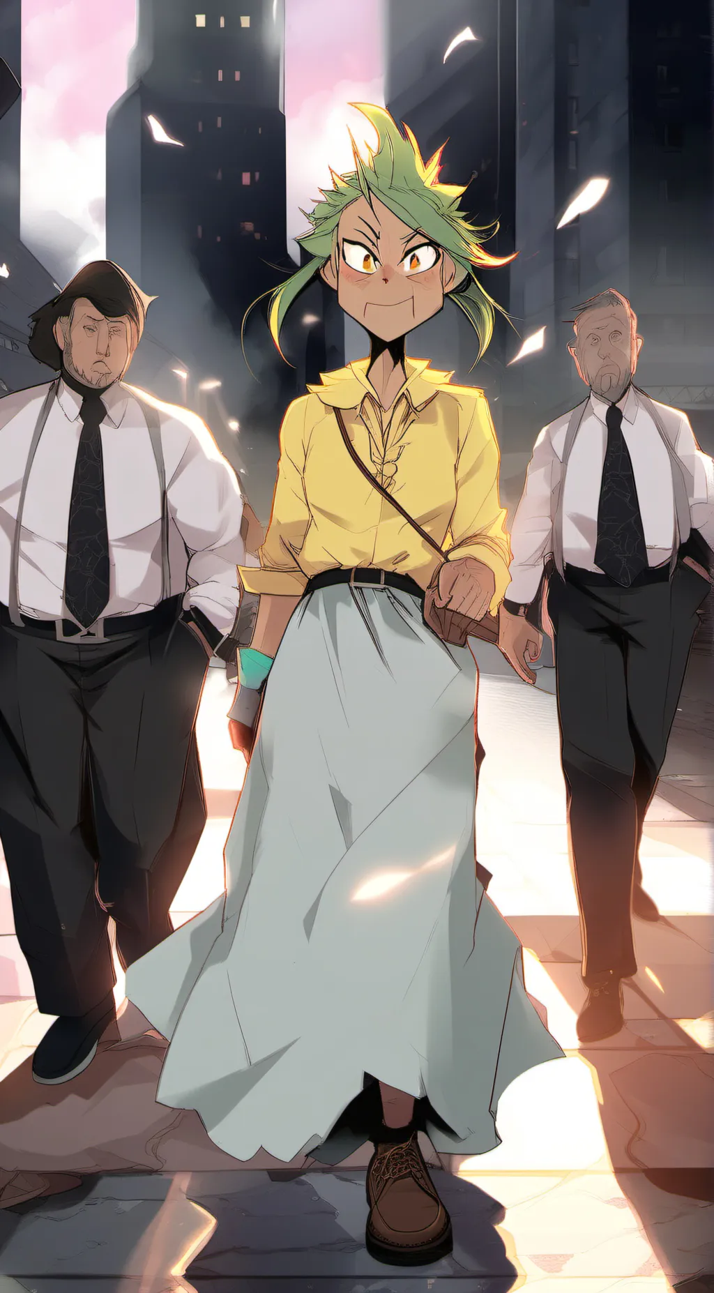 ai character: The grinch background