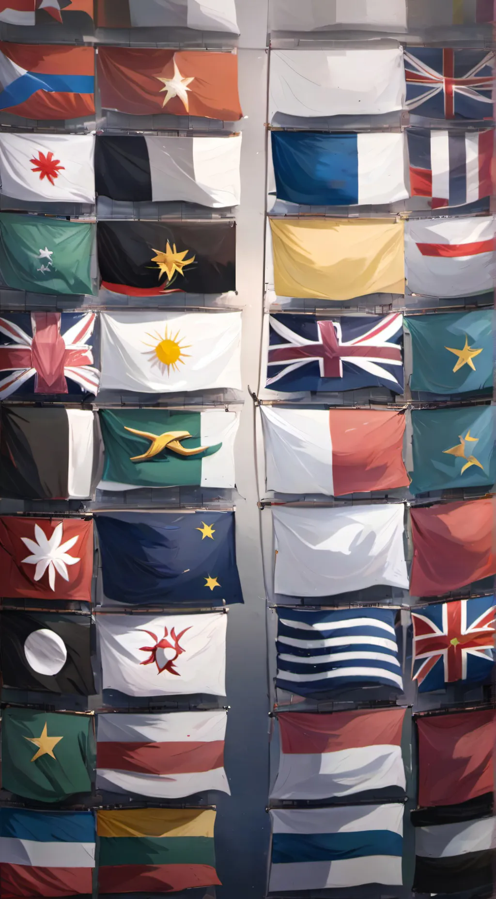 ai character: countries  background