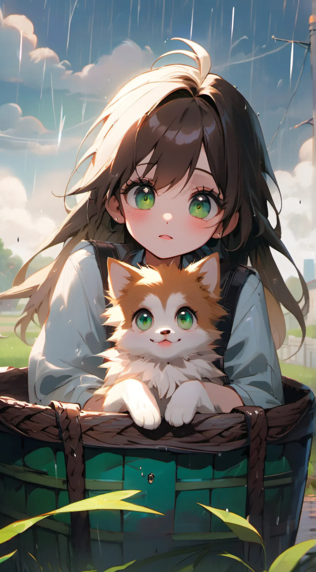 ai character: Sakura Uchiha background