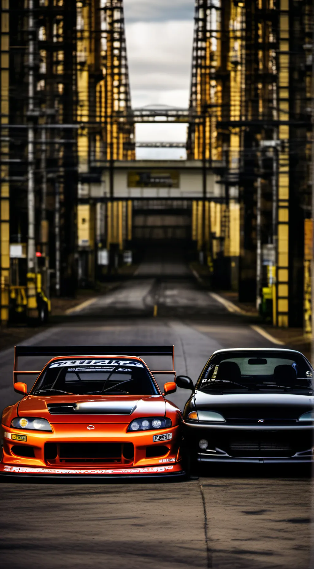 ai character: s15 and rx7 background