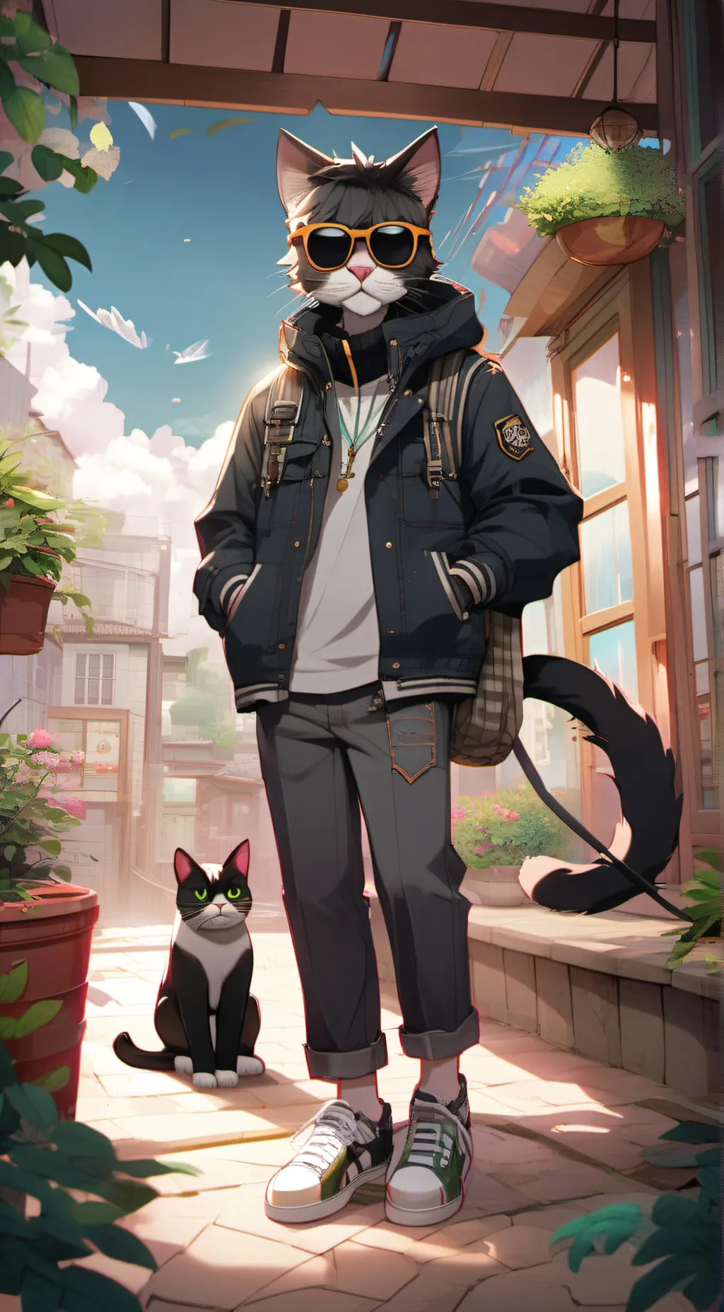 Talkie AI - Chat with cool cat