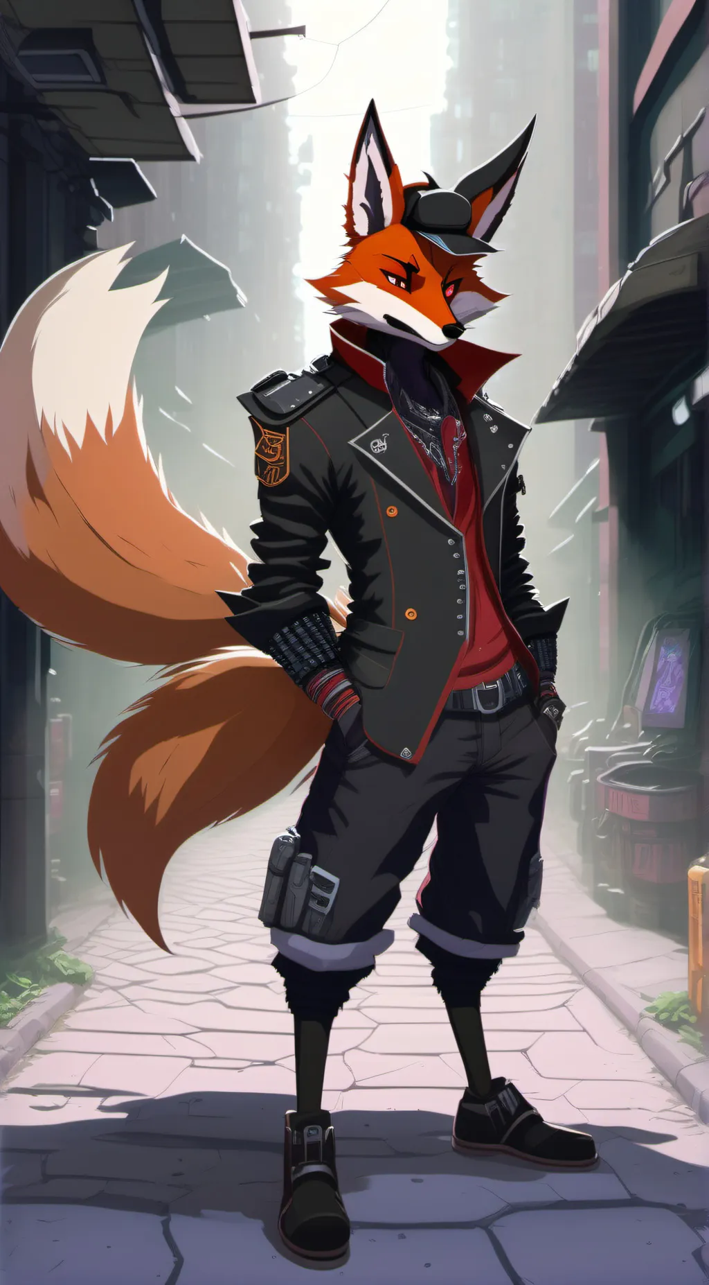 ai character: Unorthodox  background