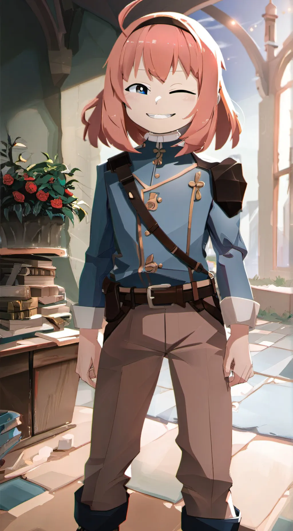 ai character: ANYA background