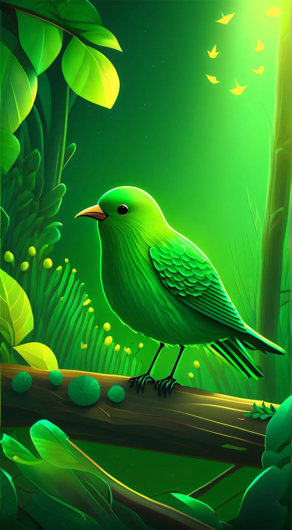 ai character: Duolingo background