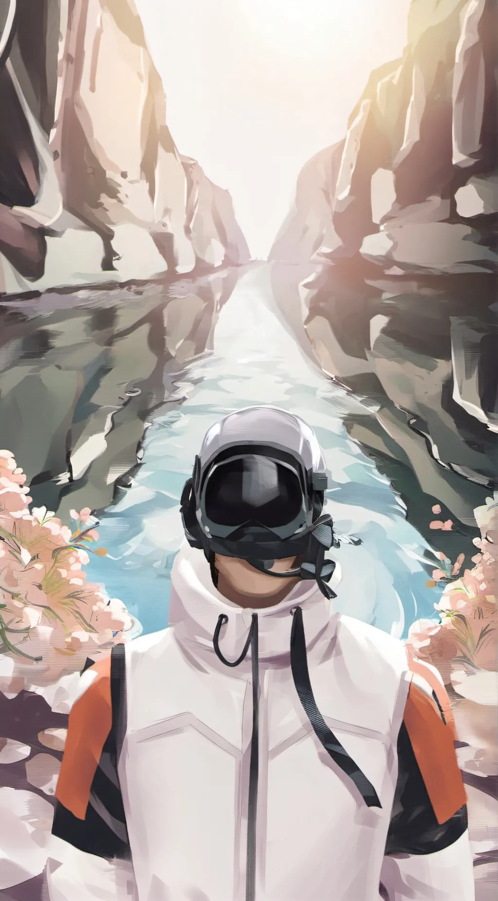 ai character: Camera man background