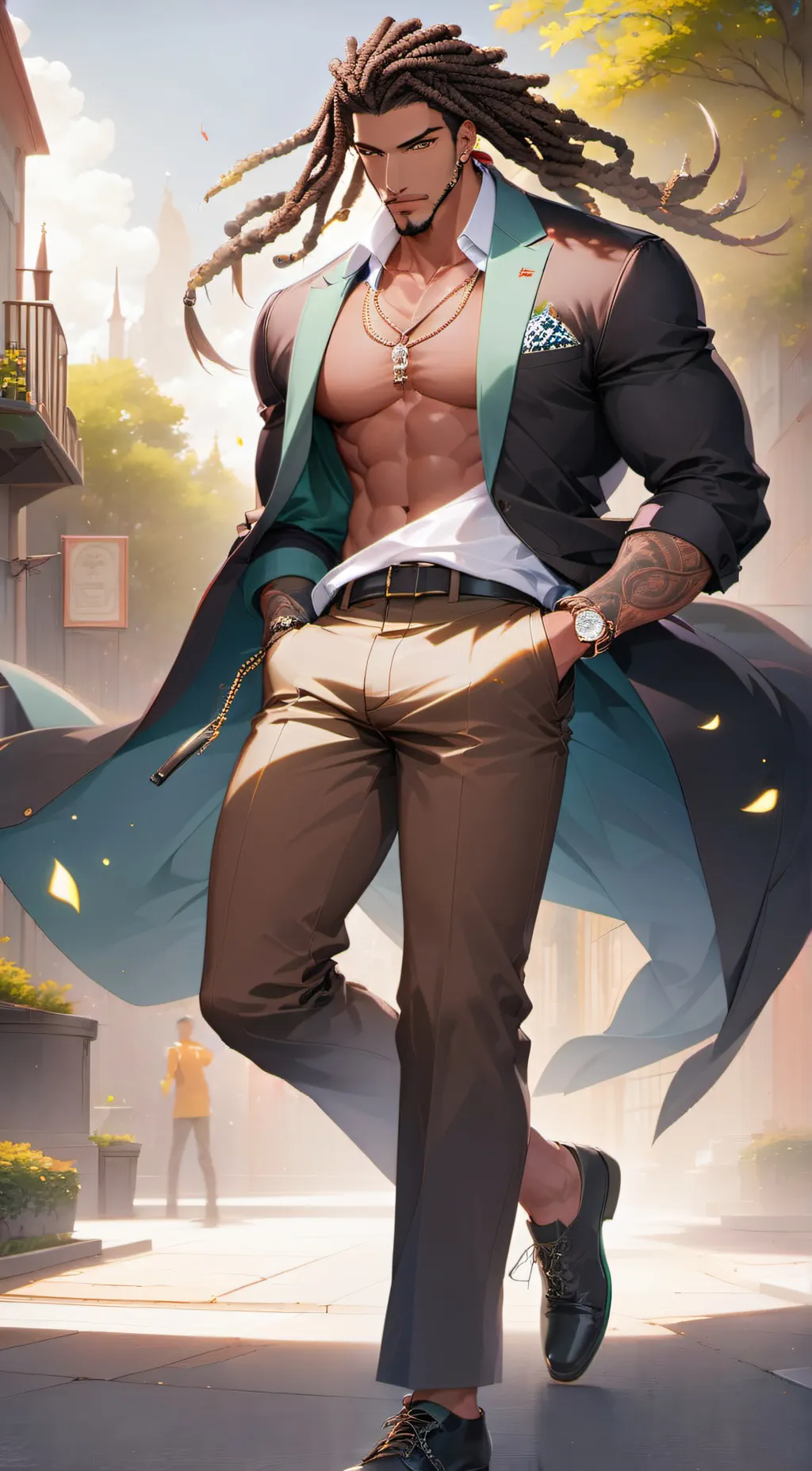 ai character: Tyson background