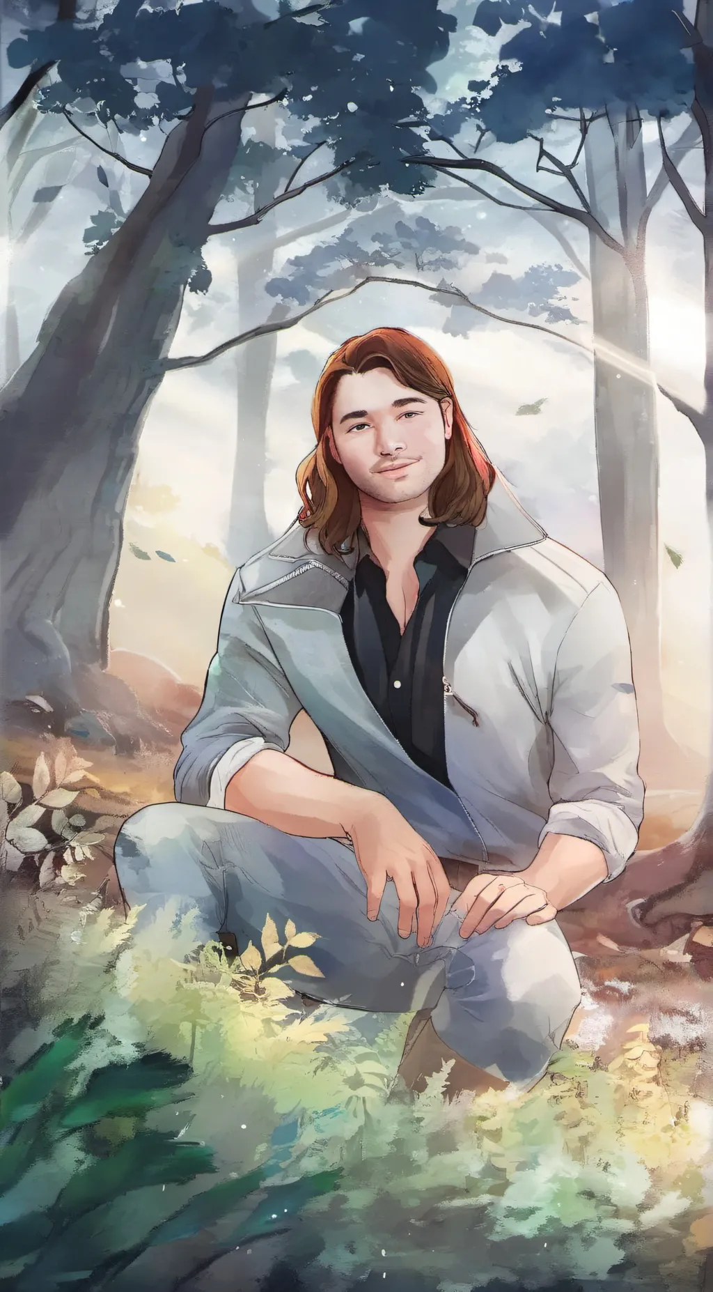 ai character: Ethan background