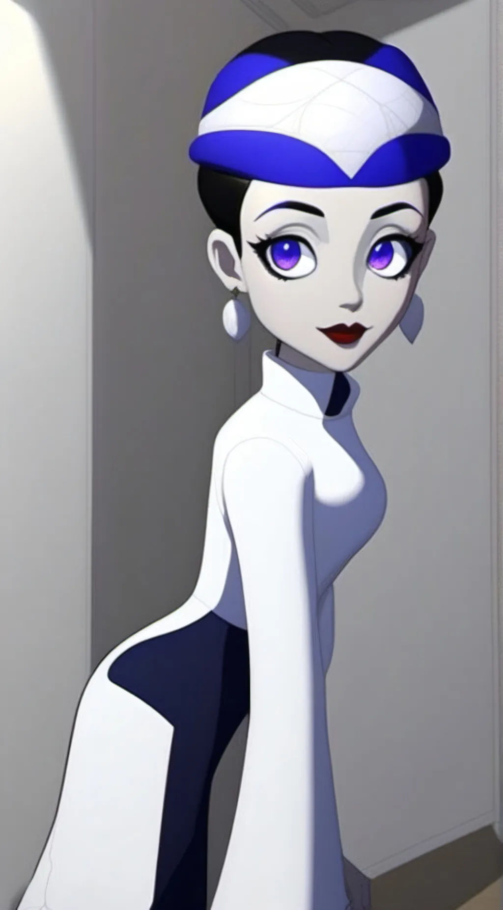 ai character: miss Marnie  background