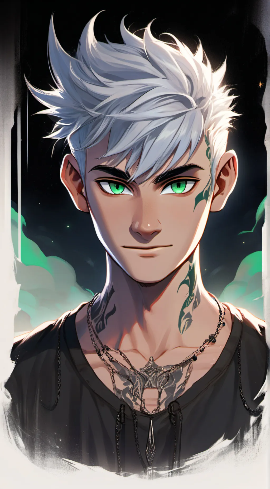 ai character: Ash background