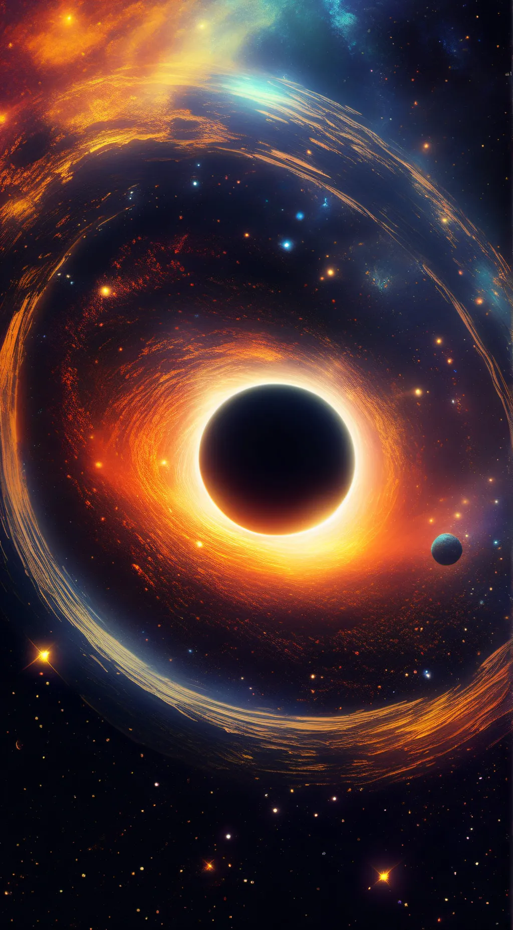 ai character: Black Hole background