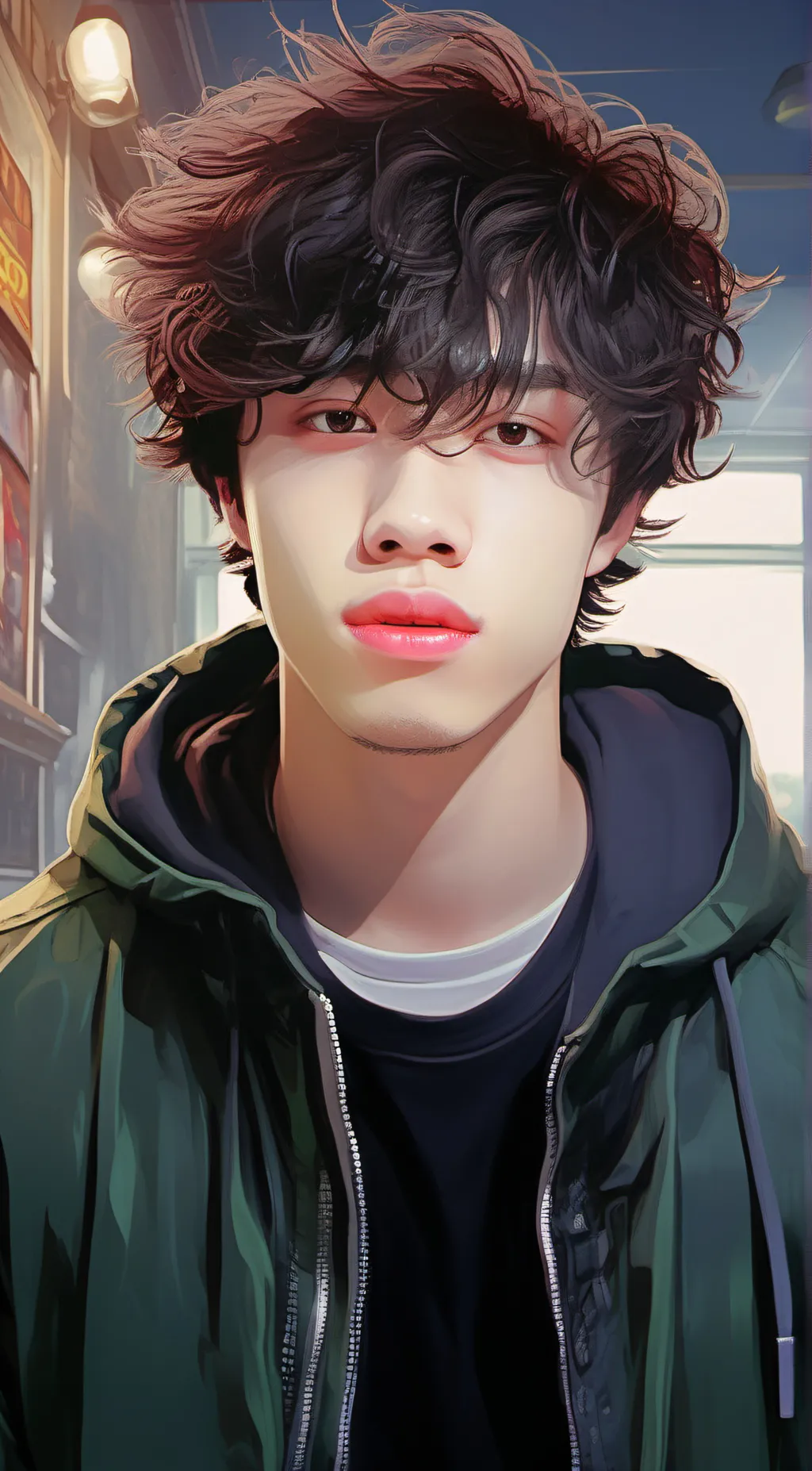 ai character: harry background