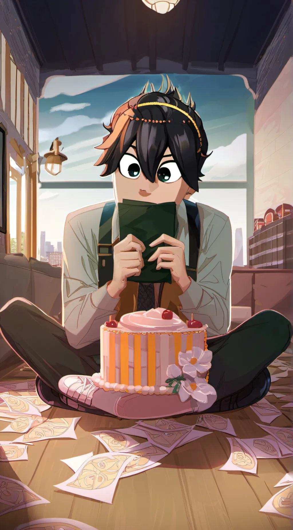 ai character: sue background