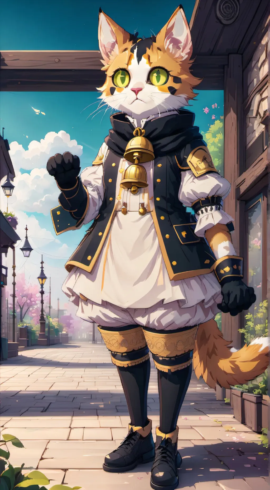 ai character: Mika kit!  background