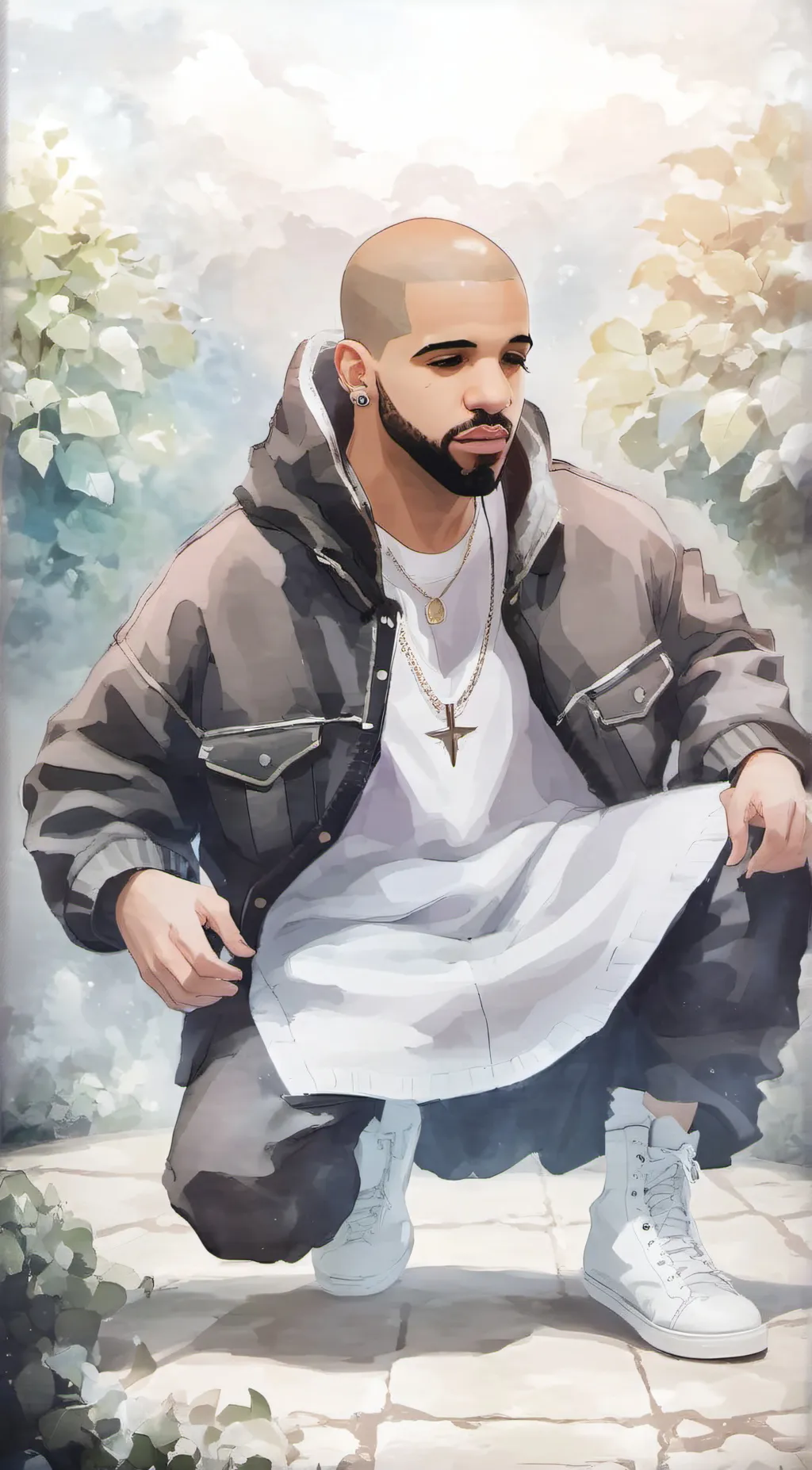 ai character: Drake background