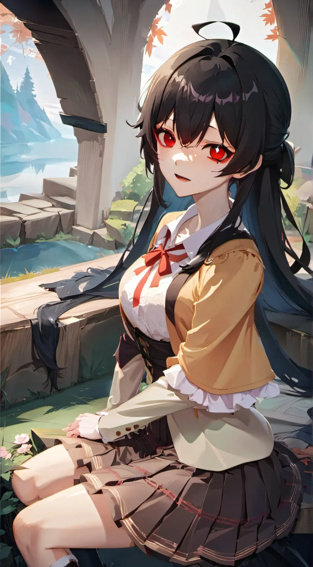 ai character: Evie background