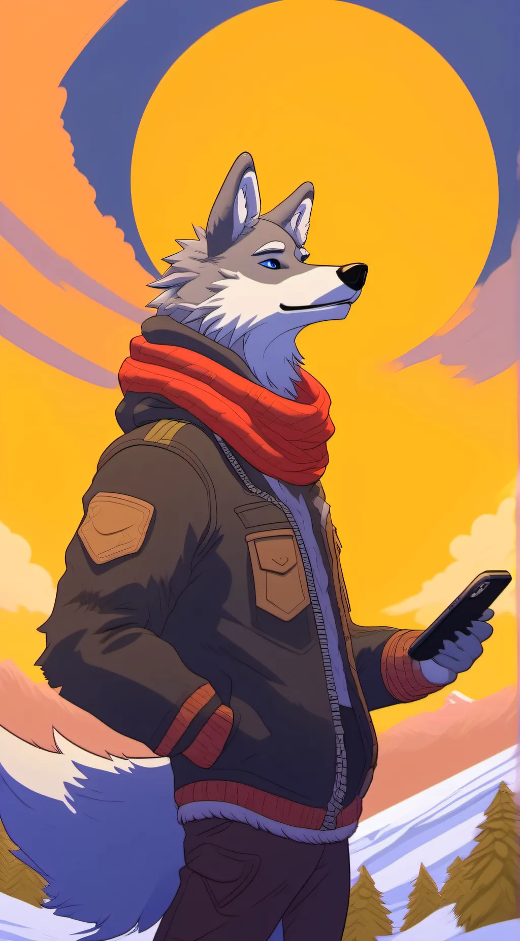 ai character: Leo background