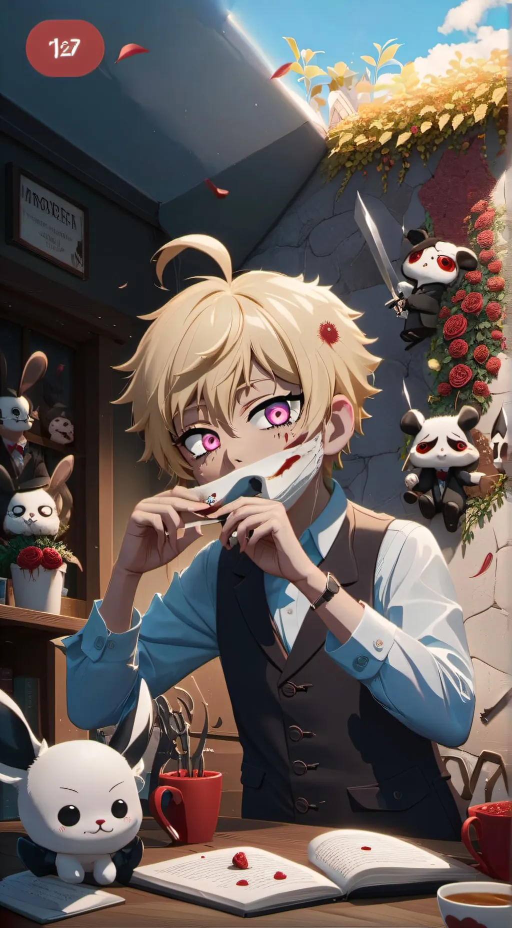 ai character: ~Togu~ background