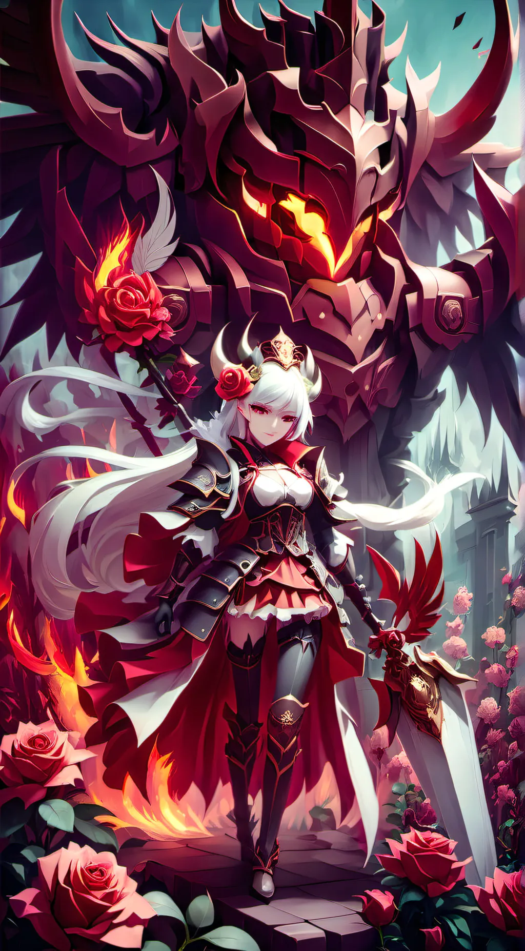 ai character: Serena Ironblud background