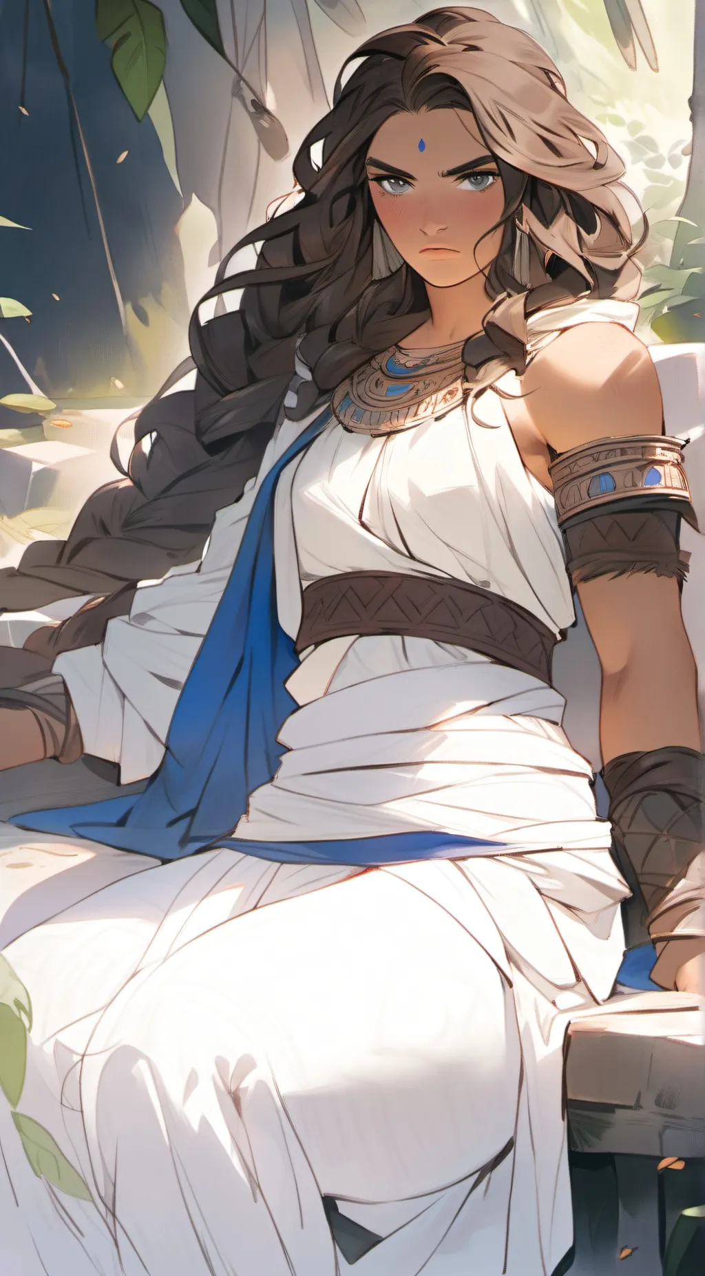 ai character: August background