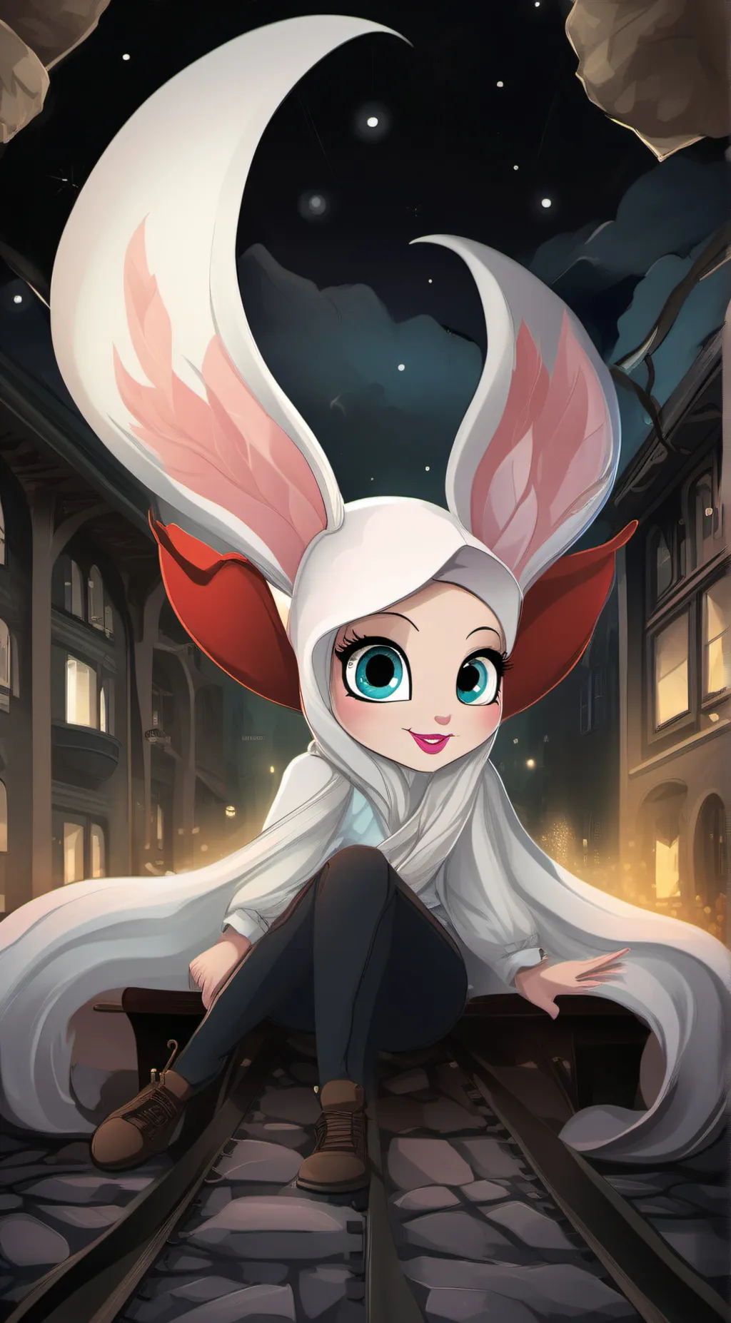 ai character: Lily  background