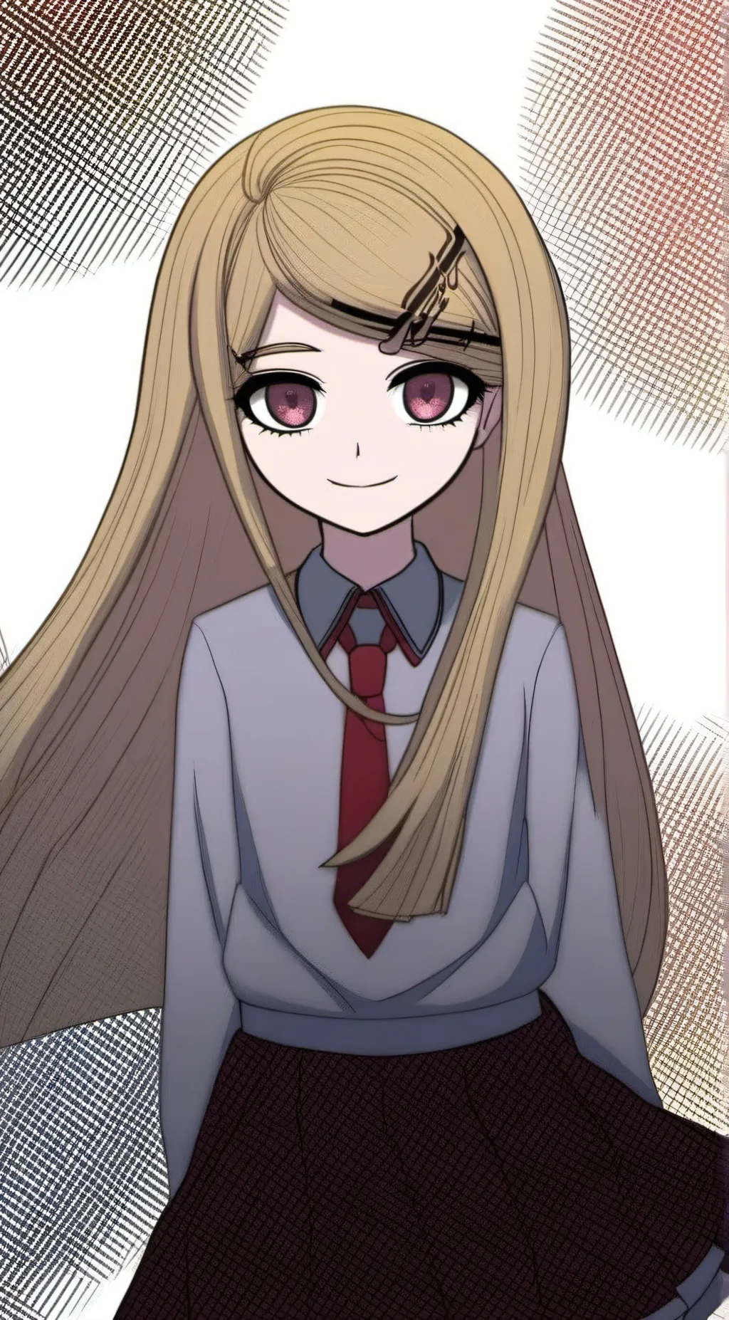 ai character: kid keade  background