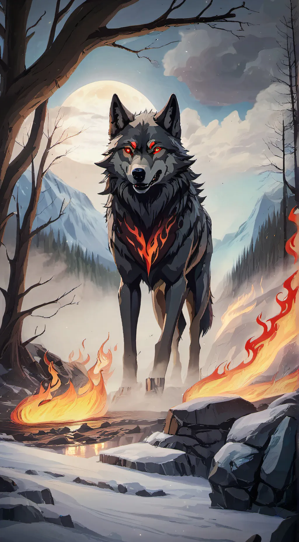 ai character: Scar background