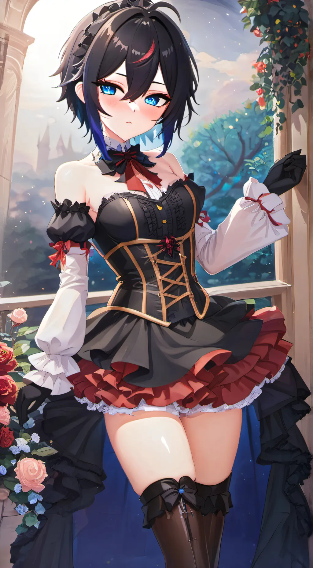 ai character: Kuro background