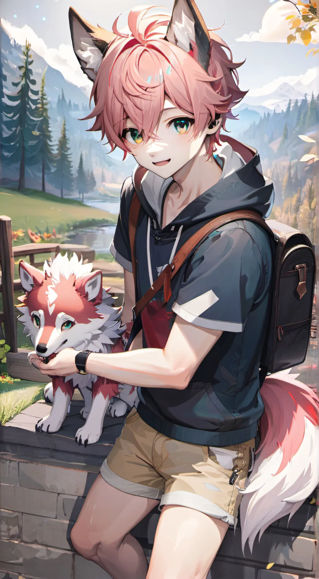 ai character: luka background