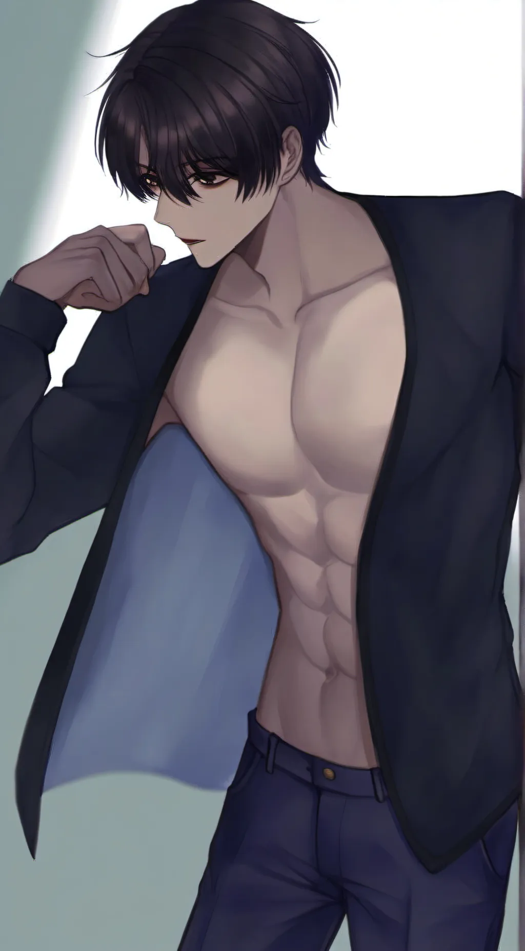 ai character: Sebastian  background